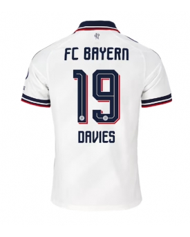 Billige Fotballdrakt Bayern Munich Alphonso Davies #19 Replika Bortedrakt 2026-27 Kortermet